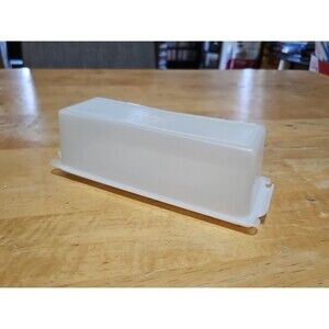 Vintage Tupperware Butter Dish Keeper 637 Top And 636 Bottom